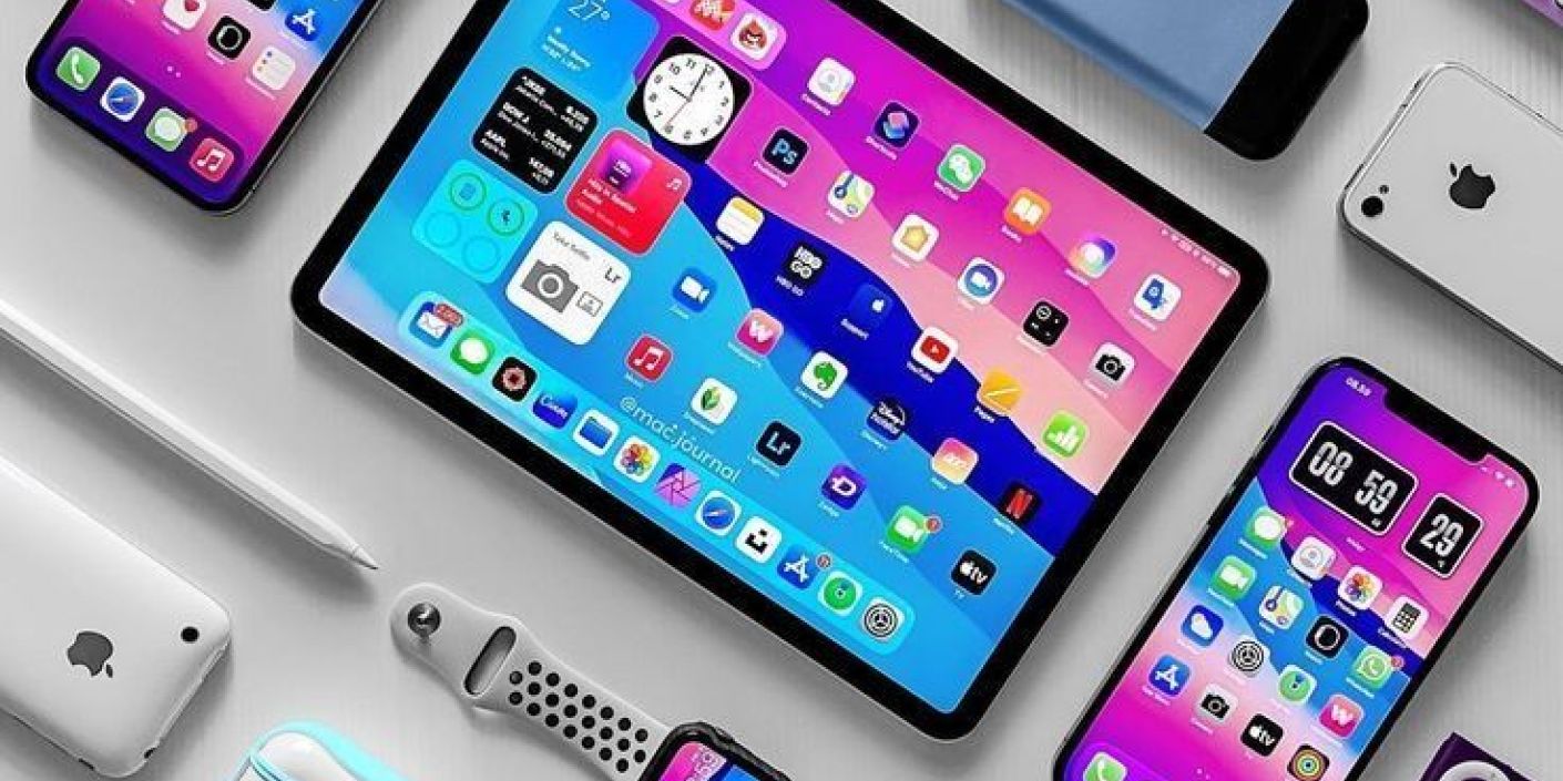 Apple (Pinterest: Tech Setup10)