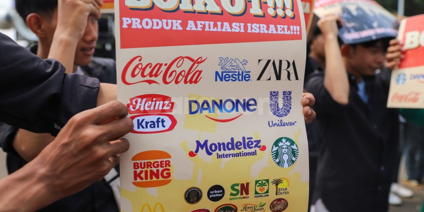 Aksi boikot (FOTO: Madani News)