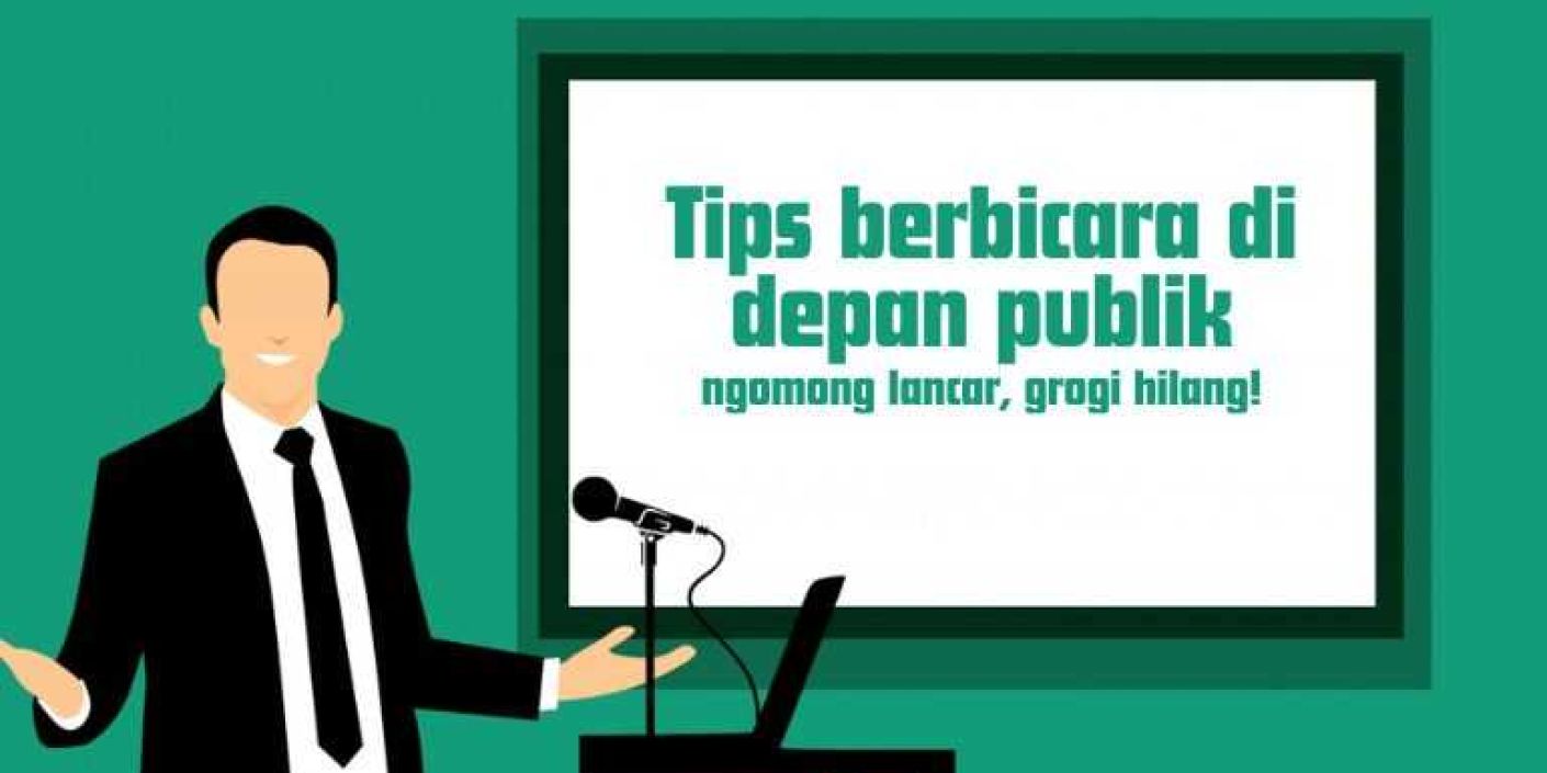 Tips berbicara di depan umum, ngomong lancar grogi pun hilang (Ilustrasi: Raihan Atha/Jakarta Icon)