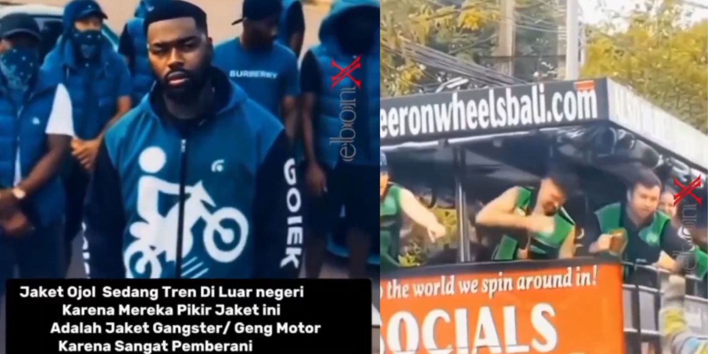 FOTO: Jaket Ojol jadi Tren Fashion Global (sumber: lingkar wilis)