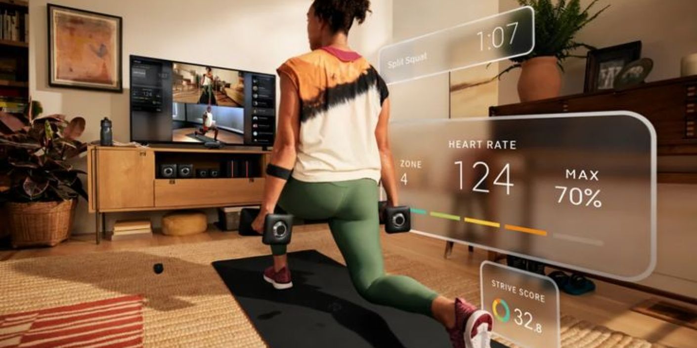 AI Fitness (Pinterest: Peloton)