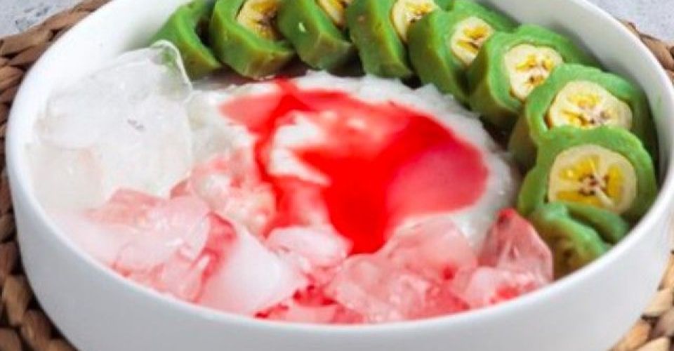Pisang Ijo Makassar (Pinterest: Beautynesia.id)